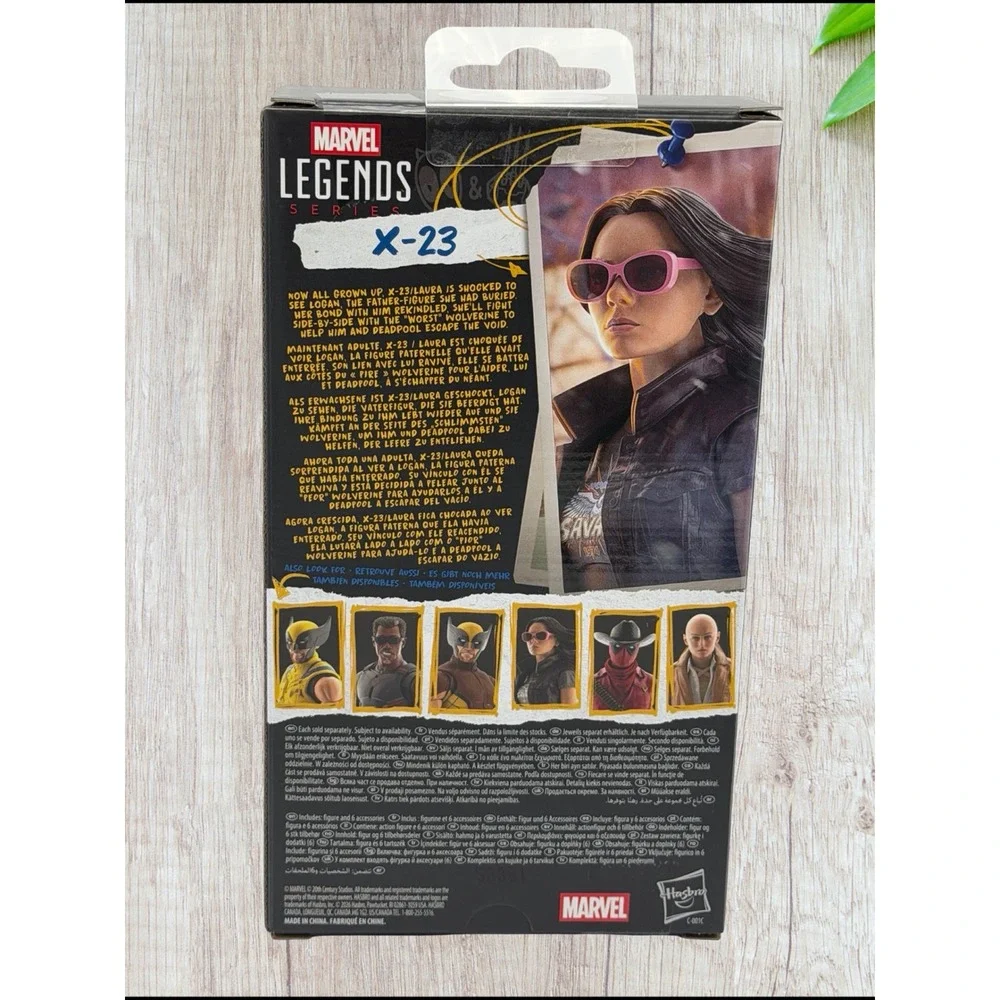 Hasbro Marvel Legends X-23 Action Figure New Deadpool & Wolverine Series G2368